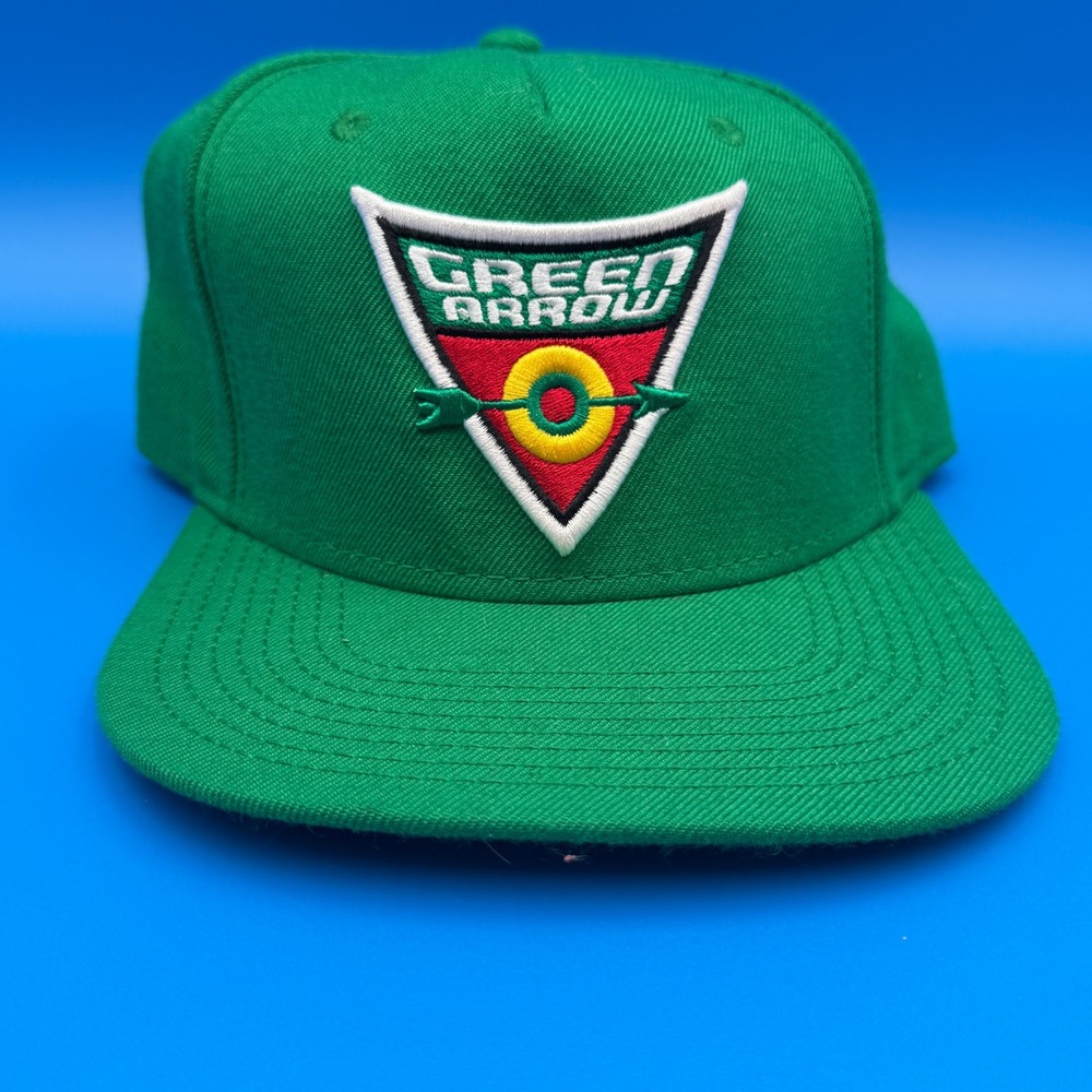 DC Comics Green Arrow Hat Snapback Cap One Size Adult Mens